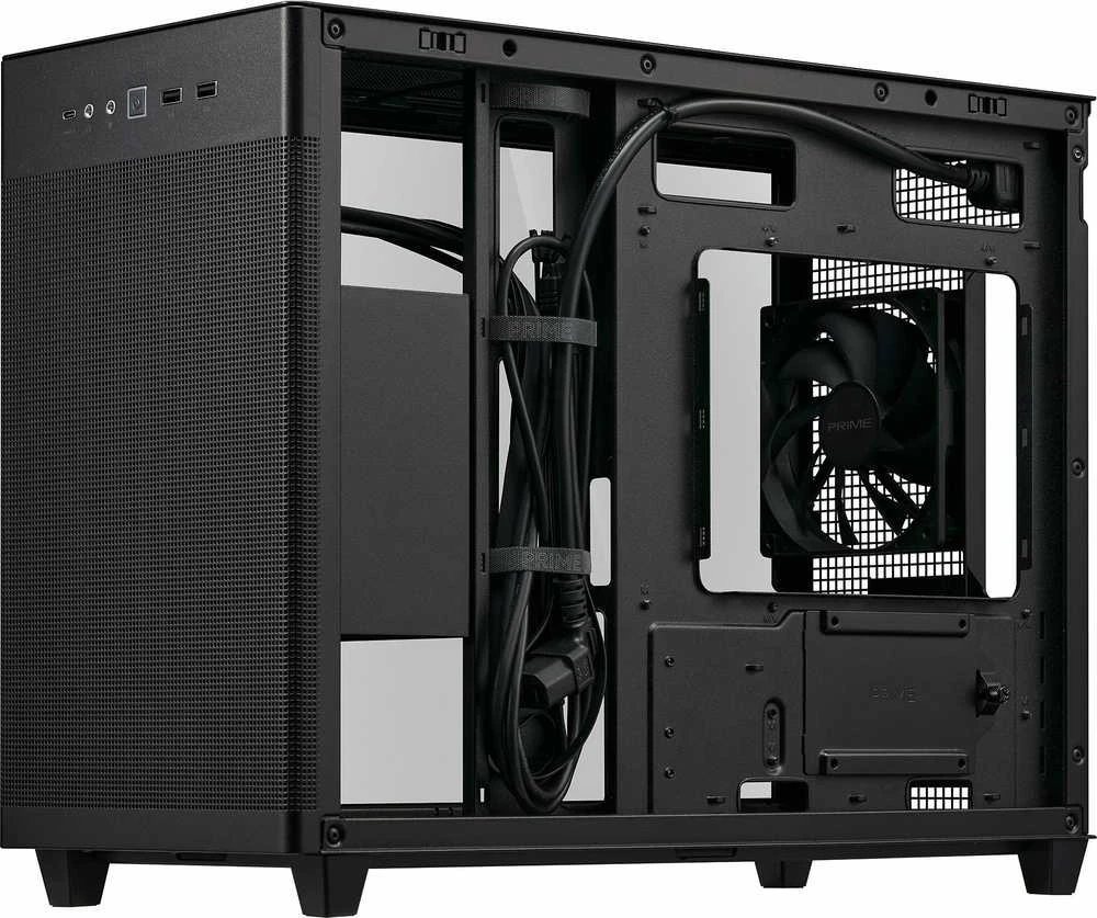 ASUS AP201 PRIME mATX korpusas TG