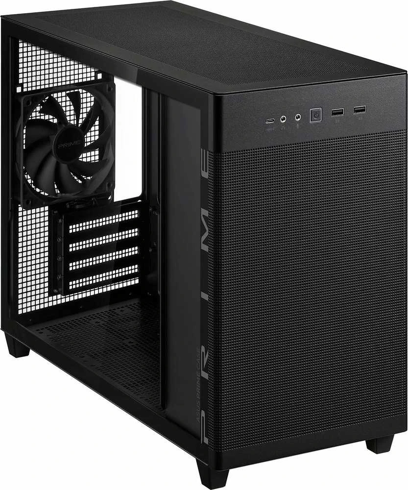 ASUS AP201 PRIME mATX korpusas TG