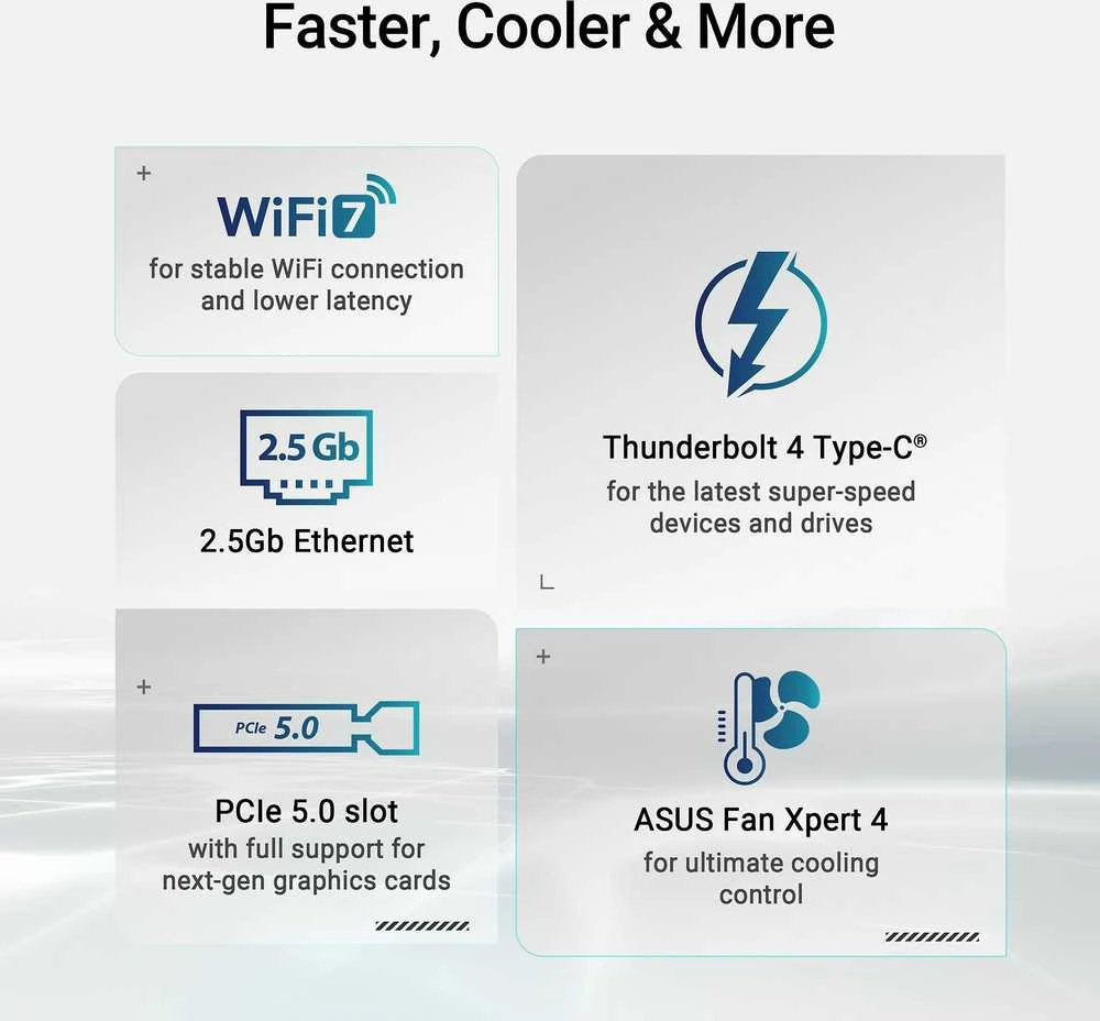 Pagrindinė plokštė ASUS PRIME Z890-P WIFI LGA1851 DDR5 ATX MB
