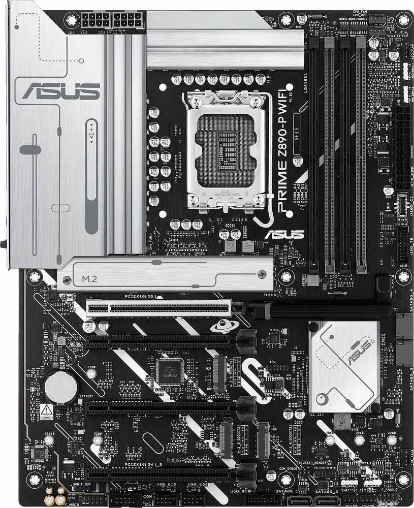 Pagrindinė plokštė ASUS PRIME Z890-P WIFI LGA1851 DDR5 ATX MB