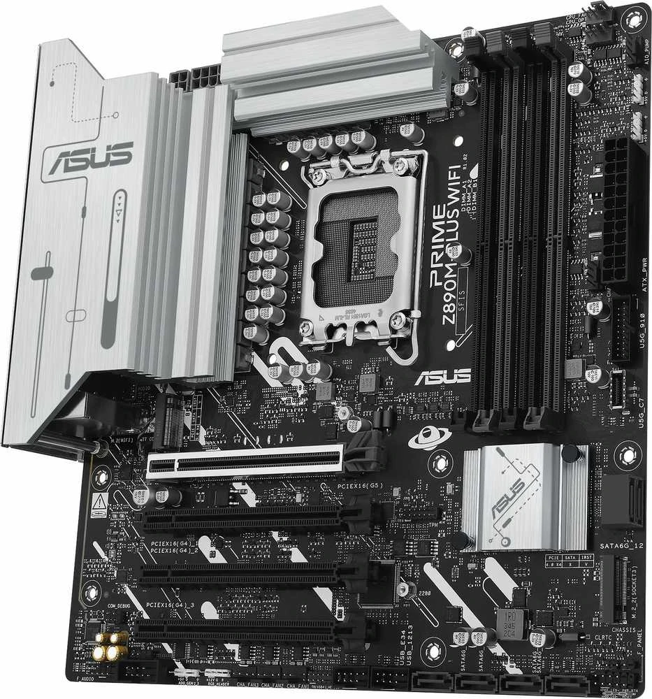 Pagrindinė plokštė Motininė Plokštė - ASUS PRIME Z890M-PLUS WIFI Intel Z890 LGA 1851 micro ATX