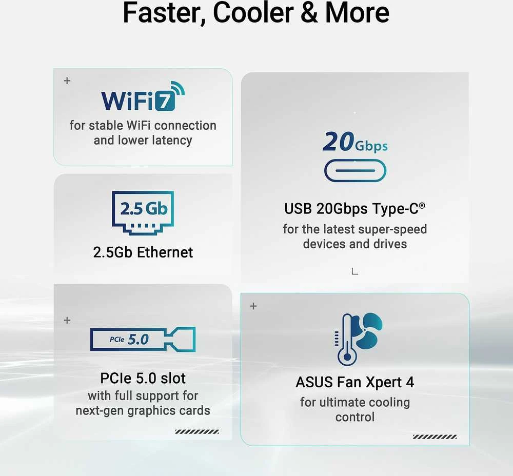 Pagrindinė plokštė Motininė Plokštė - ASUS PRIME Z890M-PLUS WIFI Intel Z890 LGA 1851 micro ATX