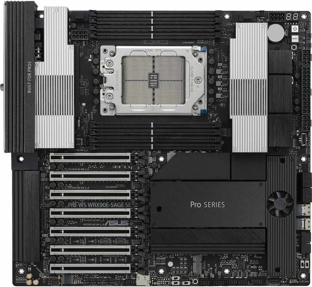 Pagrindinė plokštė ASUS PRO WS WRX90E-SAGE SE