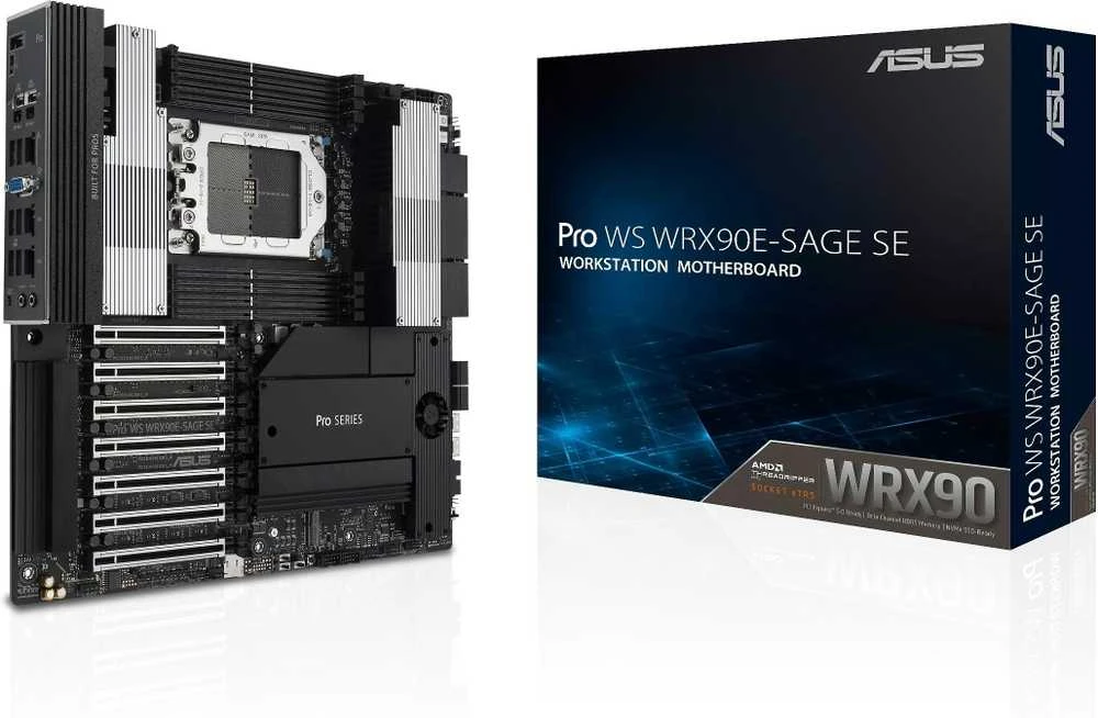 Pagrindinė plokštė ASUS PRO WS WRX90E-SAGE SE