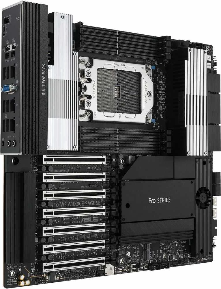 Pagrindinė plokštė ASUS PRO WS WRX90E-SAGE SE