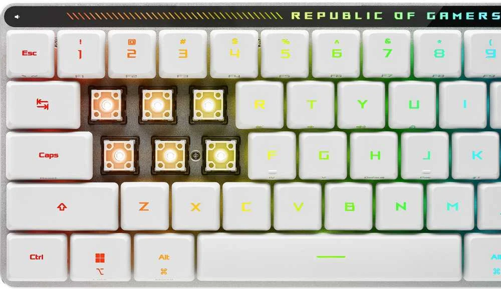 Klaviatūra Asus ROG Falchion RX Low Profile