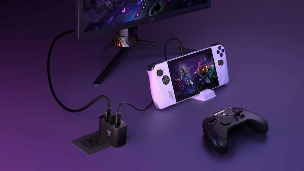 Asus ROG žaidimų įkroviklio dokas | 65 W
