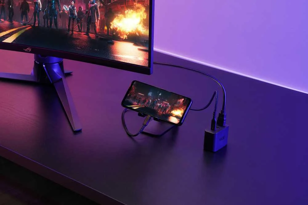 Asus ROG žaidimų įkroviklio dokas | 65 W