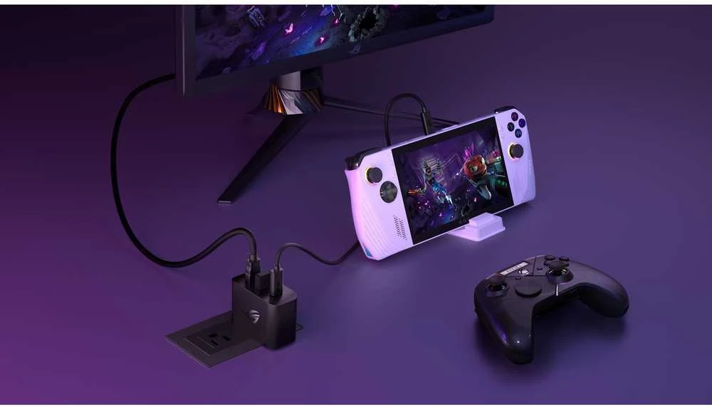 Asus ROG žaidimų įkroviklio dokas | 65 W