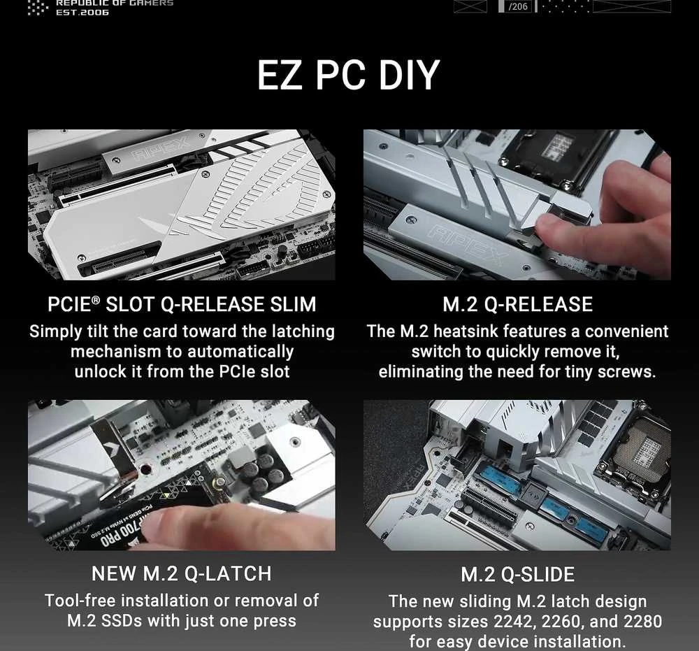 Pagrindinė plokštė Motininė Plokštė - ASUS ROG Maximus Z890 APEX Intel LGA 1851 ATX