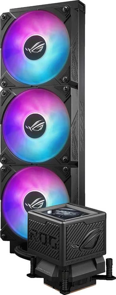 ASUS ROG Ryujin III 360 ARGB Extreme Kompiuterio dėklas All-in-one liquid cooler 12 cm Juodas