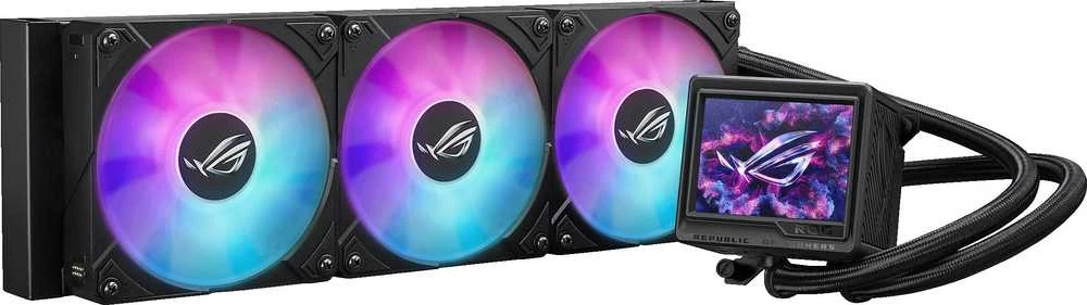 ASUS ROG Ryujin III 360 ARGB Extreme Kompiuterio dėklas All-in-one liquid cooler 12 cm Juodas