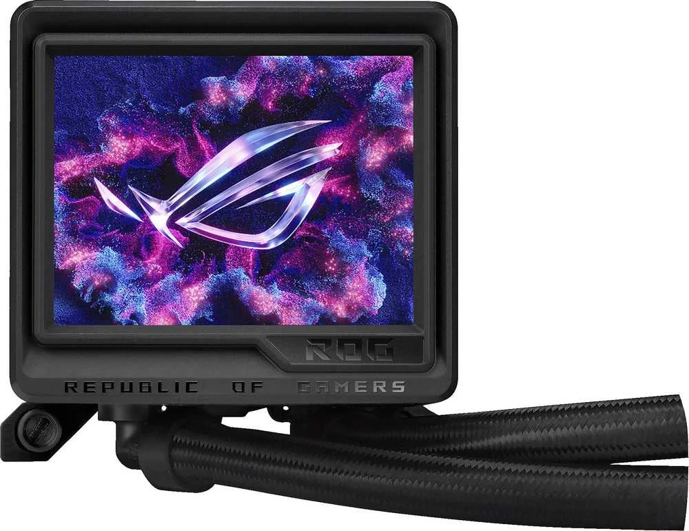 ASUS ROG Ryujin III 360 ARGB Extreme Kompiuterio dėklas All-in-one liquid cooler 12 cm Juodas