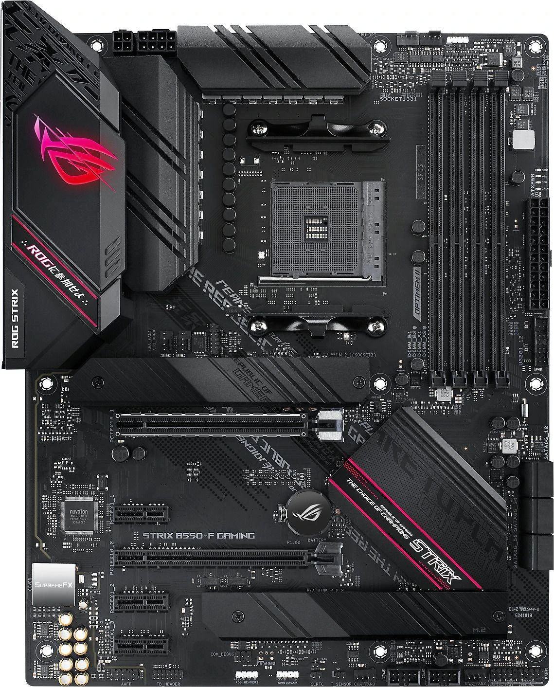 Pagrindinė plokštė ASUS  AMD B550 /SAM4 / ATX /3xPCI-Express 3.0 1x / 1xPCI-Express 3.0 16x /2xM.2 / 1xPCI-Express 4.0 16x / Memory DDR4 / Memory slots 4