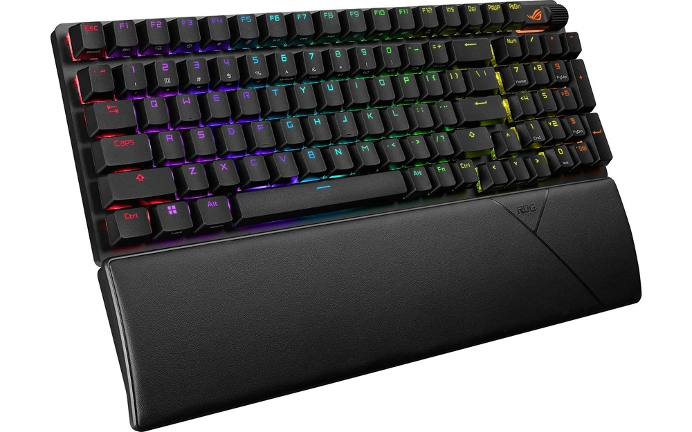 ASUS ROG Strix Scope II 96 belaidė RGB žaidimų klaviatūra su ROG NX Snow jungikliais, Nordic išdėstymas