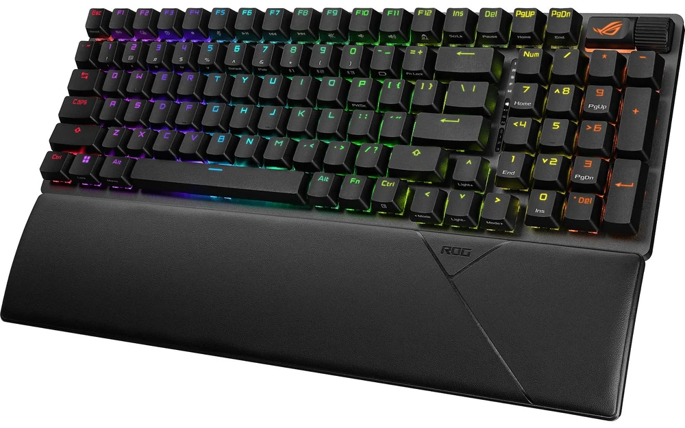 ASUS ROG Strix Scope II 96 belaidė RGB žaidimų klaviatūra su ROG NX Snow jungikliais, Nordic išdėstymas