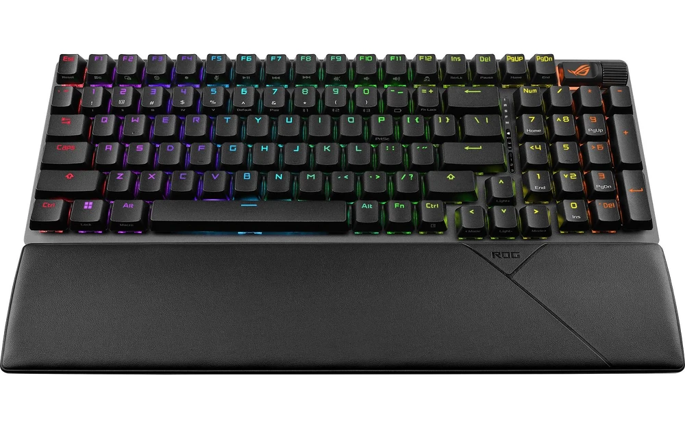 ASUS ROG Strix Scope II 96 belaidė RGB žaidimų klaviatūra su ROG NX Snow jungikliais, Nordic išdėstymas