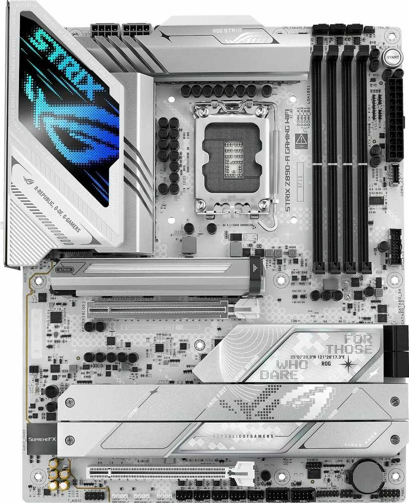 Pagrindinė plokštė ASUS ROG STRIX Z890-A GAMING WIFI LGA1851 DDR5 ATX MB