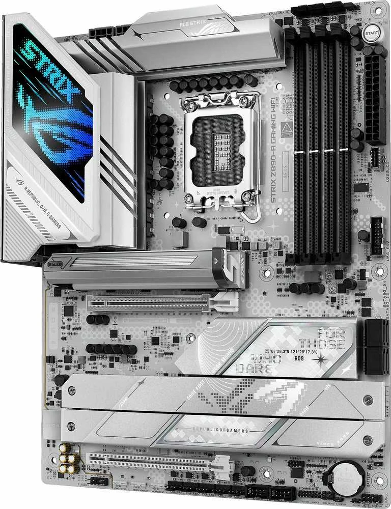 Pagrindinė plokštė ASUS ROG STRIX Z890-A GAMING WIFI LGA1851 DDR5 ATX MB
