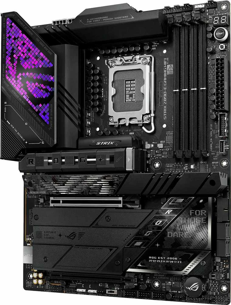 Pagrindinė plokštė ASUS ROG STRIX Z890-E GAMING WIFI LGA1851 DDR5 ATX MB