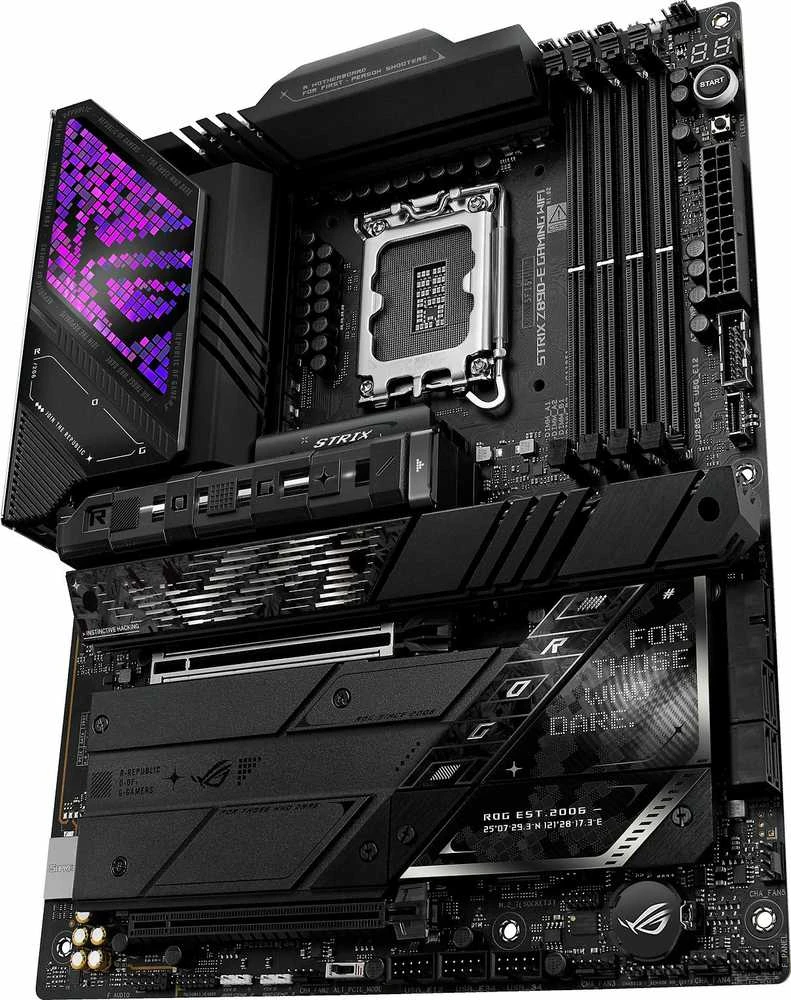 Pagrindinė plokštė ASUS ROG STRIX Z890-E GAMING WIFI LGA1851 DDR5 ATX MB