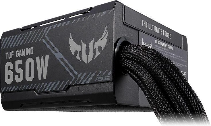 PC maitinimo blokas ASUS 650 Watts Efficiency 80 PLUS BRONZE TUF-GAMING-650B