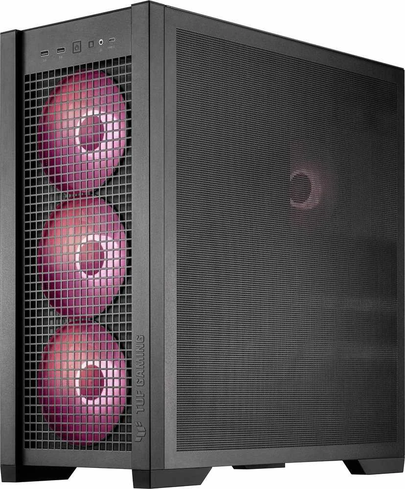 Kompiuterio Korpusas - ASUS TUF Gaming GT302 TG ARGB Juodas