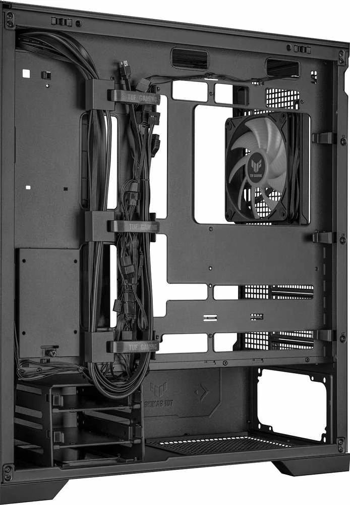 Kompiuterio Korpusas - ASUS TUF Gaming GT302 TG ARGB Juodas