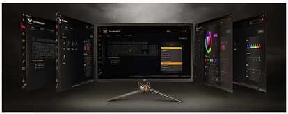 Žaidimų klaviatūra Asus TUF Gaming K1, Nordic (Šiaurės šalių) išdėstymas, RGB, Juoda
