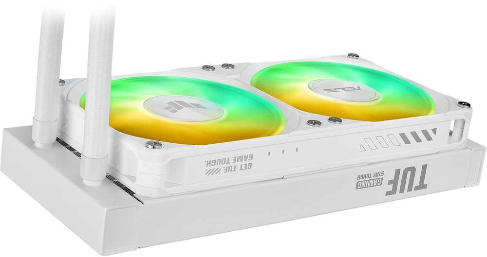 ASUS TUF GAMING LC III 240 ARGB WHT procesorius „viskas viename“ skysčio aušintuvas 12 cm Baltas