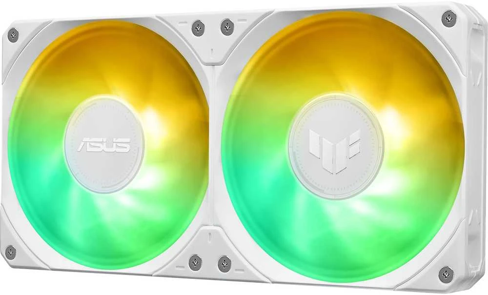 ASUS TUF GAMING LC III 240 ARGB WHT procesorius „viskas viename“ skysčio aušintuvas 12 cm Baltas