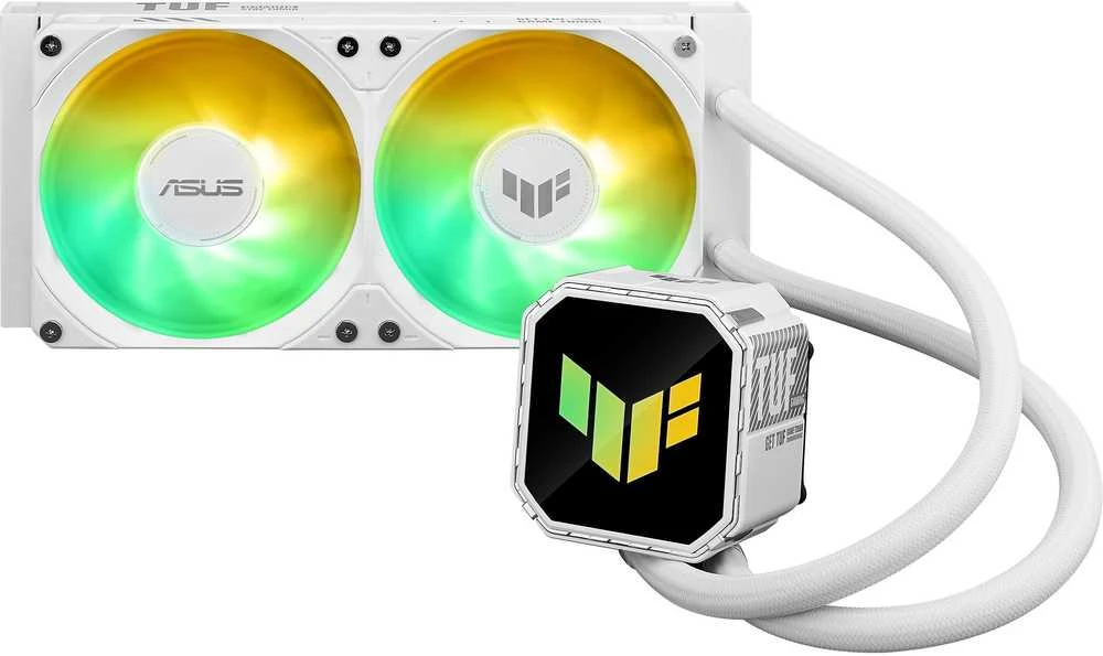 ASUS TUF GAMING LC III 240 ARGB WHT procesorius „viskas viename“ skysčio aušintuvas 12 cm Baltas