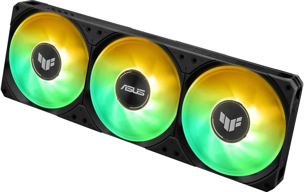 ASUS TUF Gaming LC III 360 ARGB LCD procesorius „viskas viename“ skysčio aušintuvas 12 cm Juodas 1 vnt.