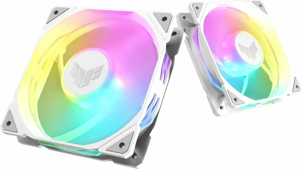 ASUS TUF TR120 balti ARGB aušintuvai