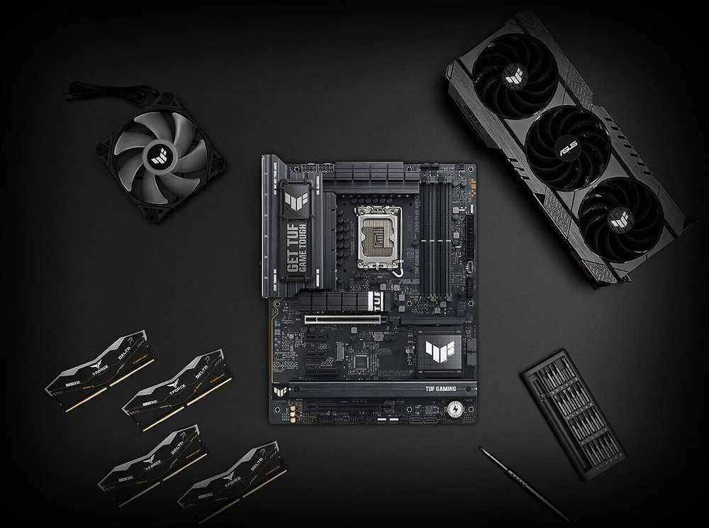 Pagrindinė plokštė ASUS TUF GAMING Z890-PLUS WIFI LGA1851 DDR5 ATX MB