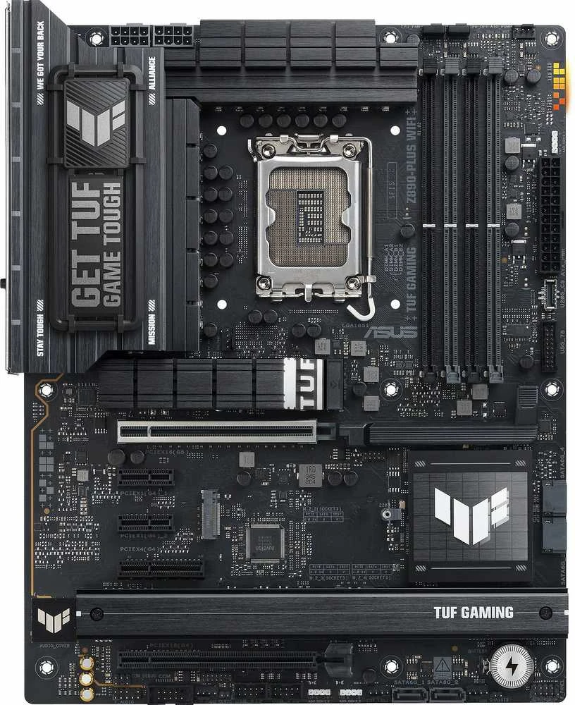 Pagrindinė plokštė ASUS TUF GAMING Z890-PLUS WIFI LGA1851 DDR5 ATX MB