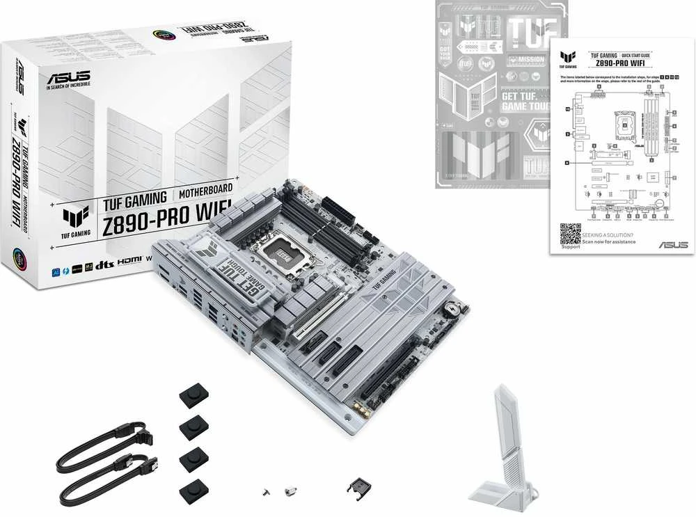 Pagrindinė plokštė ASUS TUF GAMING Z890-PRO WIFI LGA1851 DDR5 ATX MB