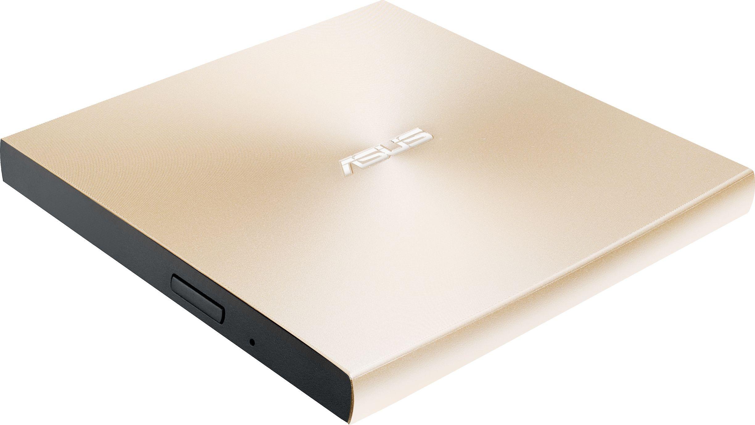Išorinis DVD įrašymo įrenginys Asus ZenDrive U9M USB/USB-C, Auksinės spalvos