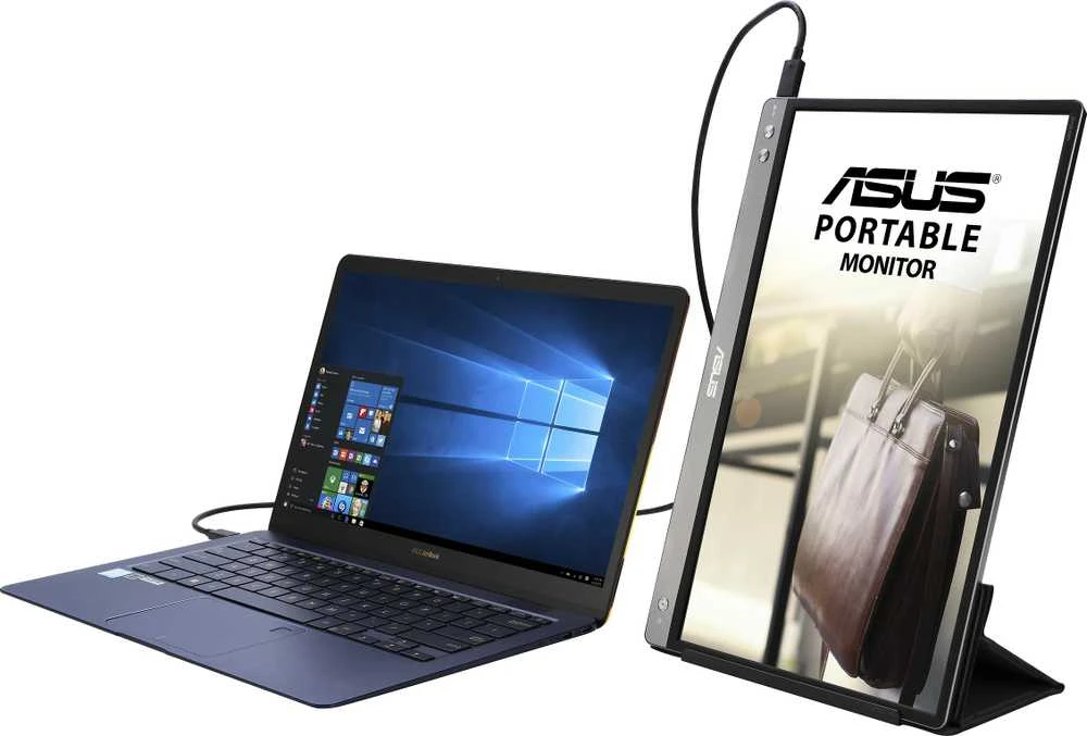Monitorius ASUS ZenScreen MB14AC, 14", 1920 x 1080, 60 Hz, 5 ms