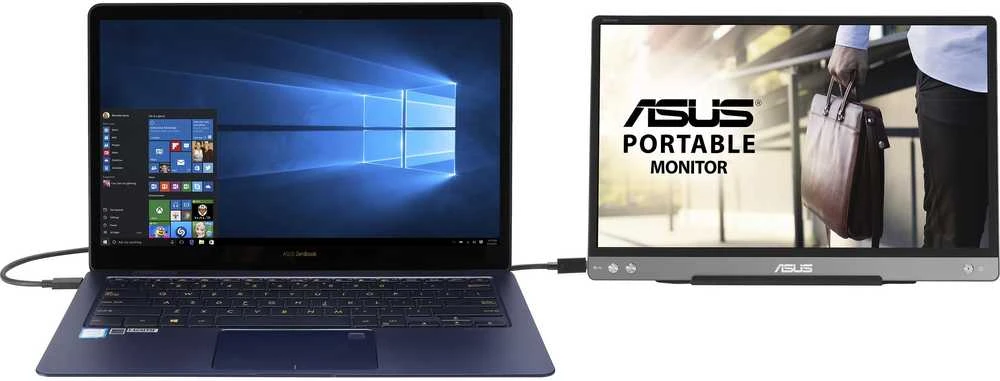 Monitorius ASUS ZenScreen MB14AC, 14", 1920 x 1080, 60 Hz, 5 ms