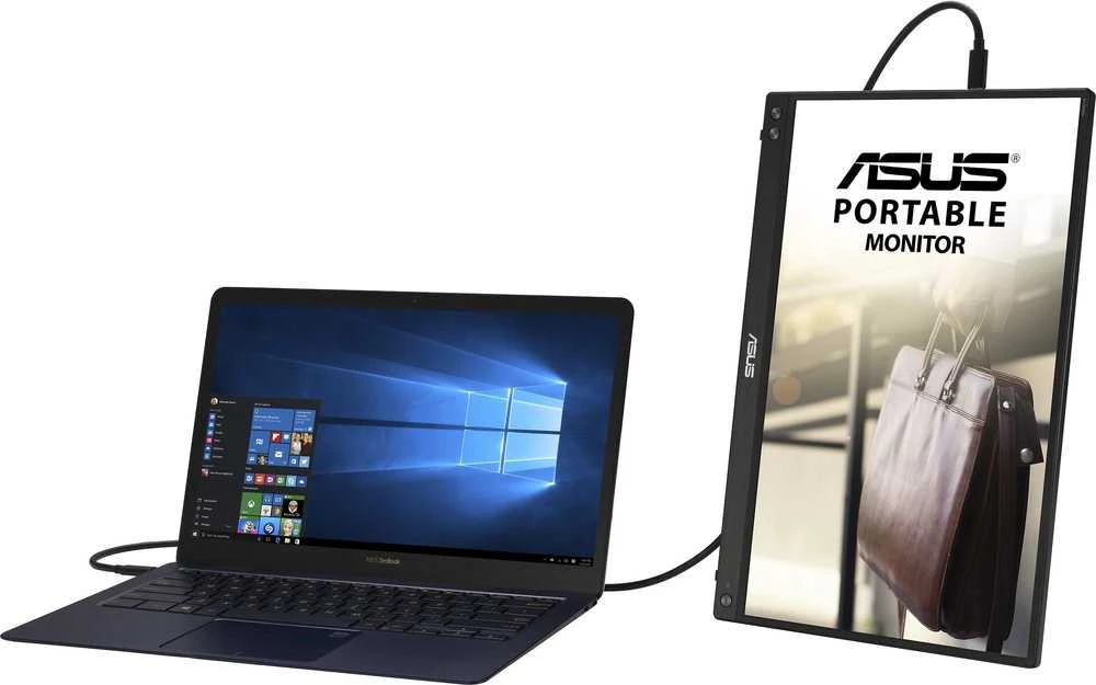 Monitorius ASUS ZenScreen MB16ACV, 15,6", 1920x1080, 60Hz, IPS, 5ms