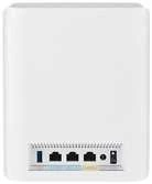 Asus | Trijų dažnių „WiFi 7 Smart AiMesh“ maršrutizatorius | „ZenWiFi BT10“ (2 vnt.) | 802.11be | 18000 Mb/s | Ethernet LAN (RJ-45) jungtys 3 | Tinklo palaikymas: Taip | MU-MiMO: Ne | 4G/5G | Antenos tipas: Vidinė | 1