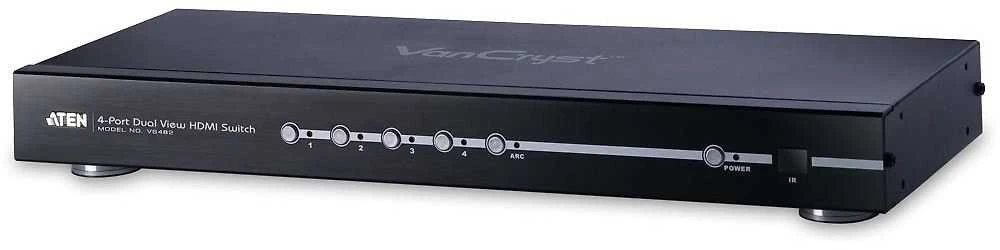 ATEN VS482-AT-G ATEN VS-482 4 prievadų dvigubo vaizdo HDMI jungiklis