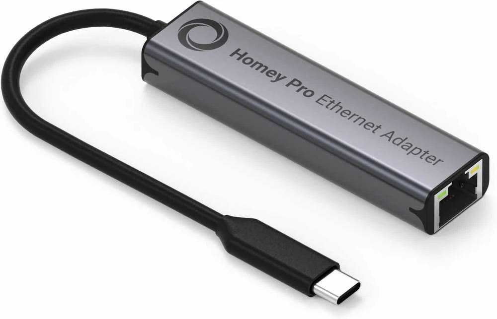 Homey PRO tinklo adapteris su USB-C jungtimi