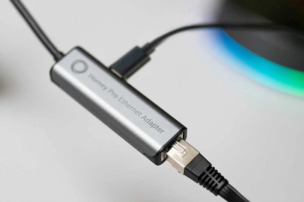 „Homey PRO“ eterneto adapteris