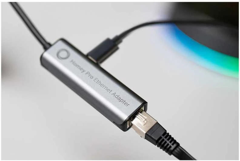 „Homey PRO“ eterneto adapteris
