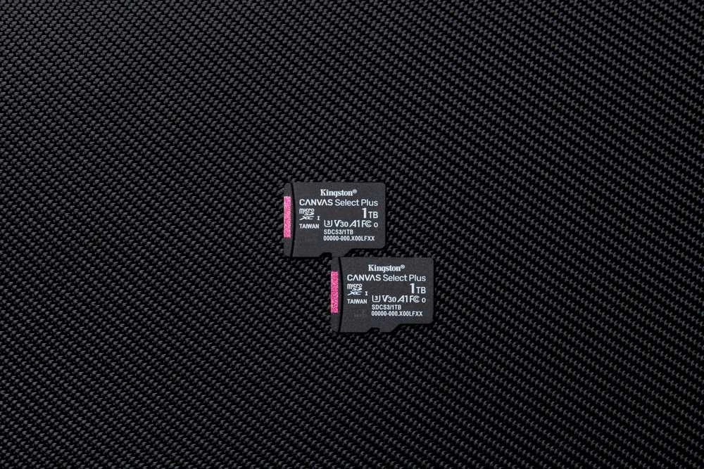 Atminties kortelė „Kingston Technology 1TB Micro SDXC Canvas Select Plus Gen3 150MB/s A1“ kortelė + adapteris