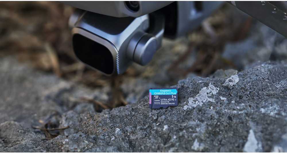 „Kingston Technology 1TB Micro SDXC Canvas Go Plus Gen4 200R A2 U3“ atminties kortelė be ADP