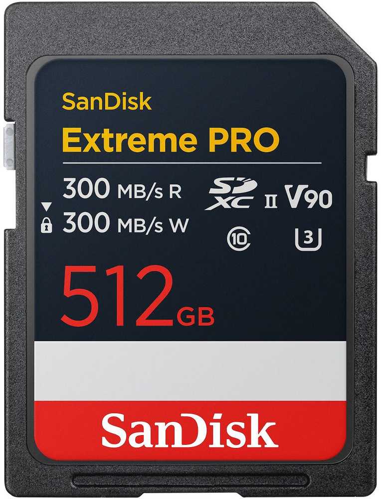 Atminties kortelė CARD Sandisk Extreme PRO 512GB