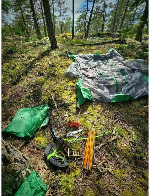 Atom Sports Atom Daugiafunkcinė palapinė